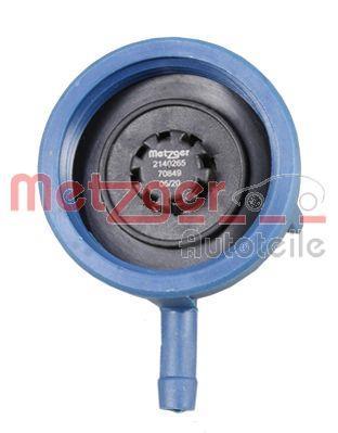 Bouchon, réservoir de liquide de refroidissement METZGER ref. 2140265